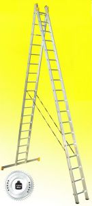 Двухсекционная лестница Virastar (Украина) 2х12 (9212) ― PanGospodar