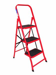 Стремянка стальная Forte LFD 106TB 3 ступени ― PanGospodar