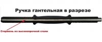 Гантель разборная Inter Atletika ST 530.20 черная (18,82 кг)