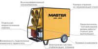 Дизельная тепловая пушка Master BV 690E с прямым нагревом