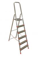 Стремянка облегченная металическая Alu Basic 6 ступеней