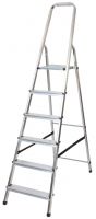 Стремянка алюминиевая DRABEST 6 ступени DRALD