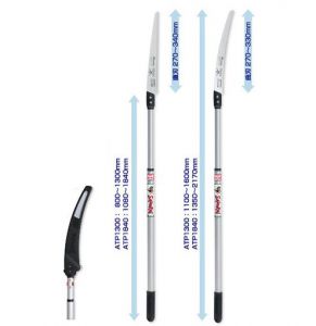 Телескопическая ручка Samurai ATP1300+GC331   ― PanGospodar