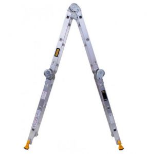 Лестница шарнирная алюминиевая Aloft MLA-43 4х3 ― PanGospodar