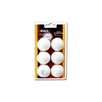 Набор мячей для настольного тенниса Enebe 6 BALLS NB MATCH WHITE 40MM