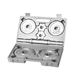 Гантель хромированная в наборе 10 кг Housefit DB 308 ― PanGospodar