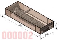 Скамья для пресса наклонная InterAtletika HL008 