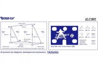 Ворота футбольные 2в1 Outdoor-Play JC-7180T