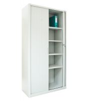 Шкаф металлический канцелярский ШКГ 10 с роллетными дверьми 