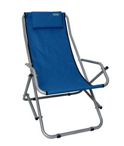 Кресло-шезлонг Novator SH-7 Blue ― PanGospodar