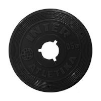 Диск тренировочный Ф26 мм Inter Atletika SТ 520.1 (0,5 кг)