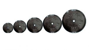 Диск тренировочный Ф26 мм Inter Atletika SТ 520.2 (1 кг) ― PanGospodar