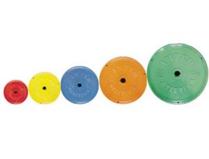 Диск тренировочный Ф26 мм Inter Atletika SТ 521.1 (0,5 кг) ― PanGospodar