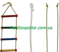 Набор InterAtletika SТ 020.123 (канат + кольца + лестница)
