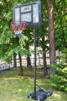 Стойка баскетбольная регулируемая мобильная SBA S003-20