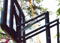 Стойка баскетбольная регулируемая мобильная SBA S003-20