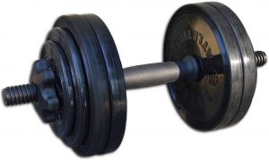 Гантель разборная Inter Atletika ST 530.15 черная (13,82 кг) ― PanGospodar