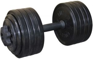 Гантель разборная Inter Atletika ST 530.25 черная (23,82 кг) ― PanGospodar