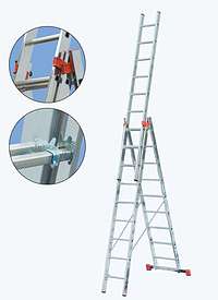 Лестница трехсекционная KRAUSE Tribilo  3х14 ― PanGospodar