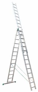 Лестница трехсекционная универсальная ITOSS 3x14 (7614) ― PanGospodar