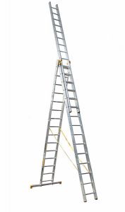 Лестница трехсекционная усиленная ITOSS 3x15 (8615) ― PanGospodar