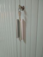 Шкаф металлический канцелярский ШКГ 10 с роллетными дверьми 